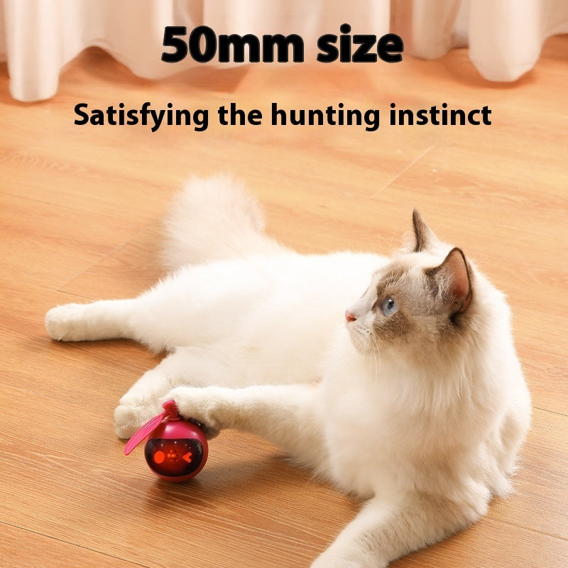 Bola Inteligente Funcionamiento Automatico con Luces y Sonido para Gato Perro