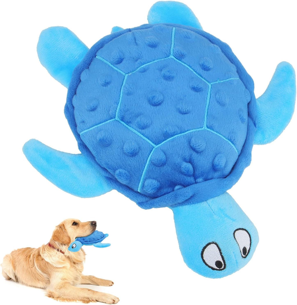 Juguete Tortuga Marina de Peluche con Sonido para Perro