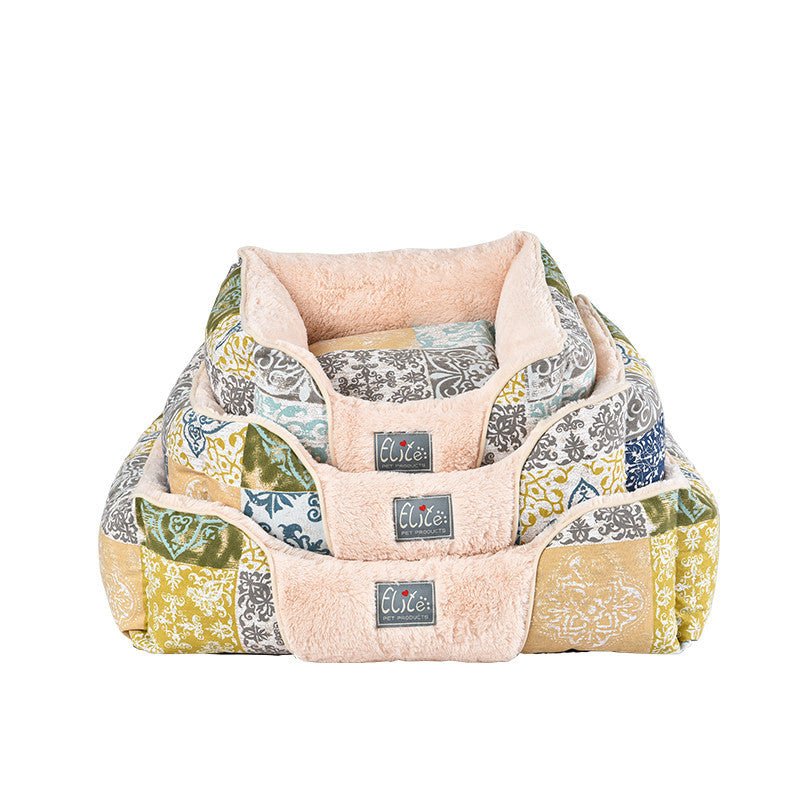 Cama Premium Desmontable y Lavable para Perro Gato Mascotas