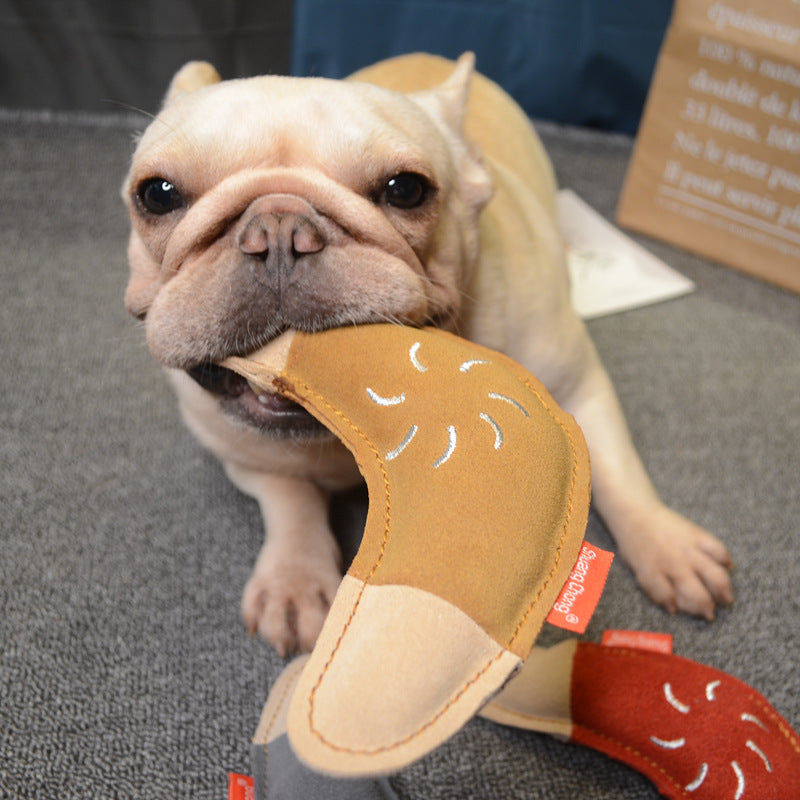 Juguete para Perro hecho de Piel de Vaca Bonitos Diseños