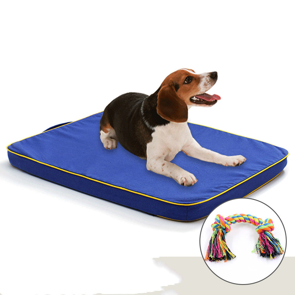 Colchoneta Alfombrilla para Perro Grande Resistente a Mordeduras e Impermeable.