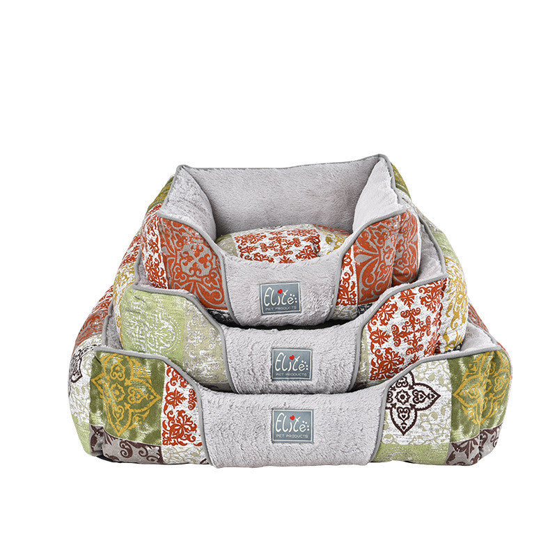 Cama Premium Desmontable y Lavable para Perro Gato Mascotas