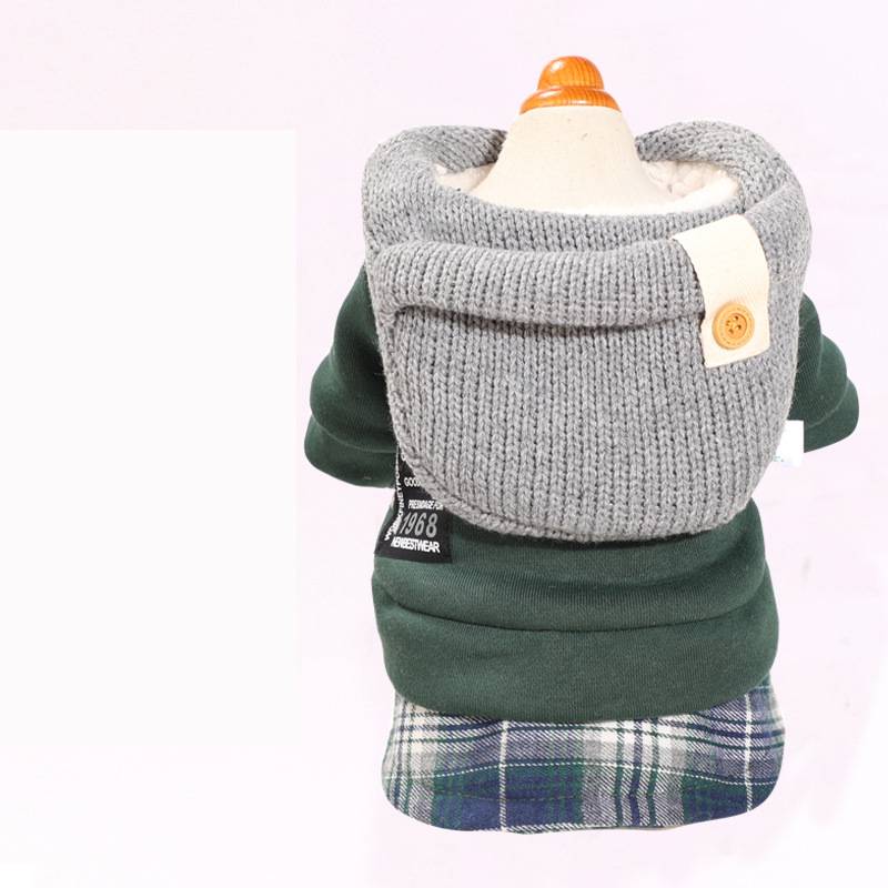 Ropa Calida Confortable y Elegante de Invierno para Perro Mascotas