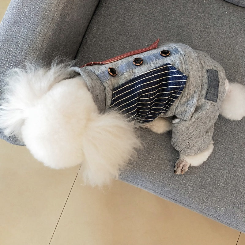 Ropa Calida de Otoño e Invierno para Perro
