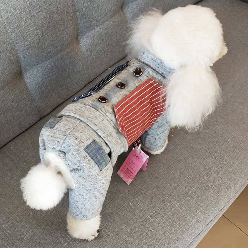 Ropa Calida de Otoño e Invierno para Perro