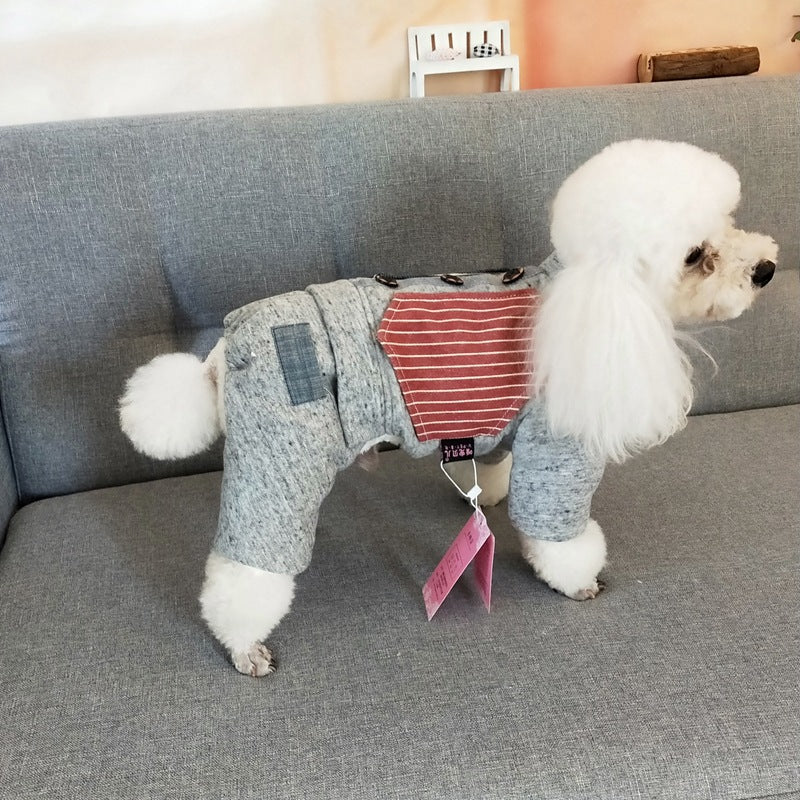 Ropa Calida de Otoño e Invierno para Perro