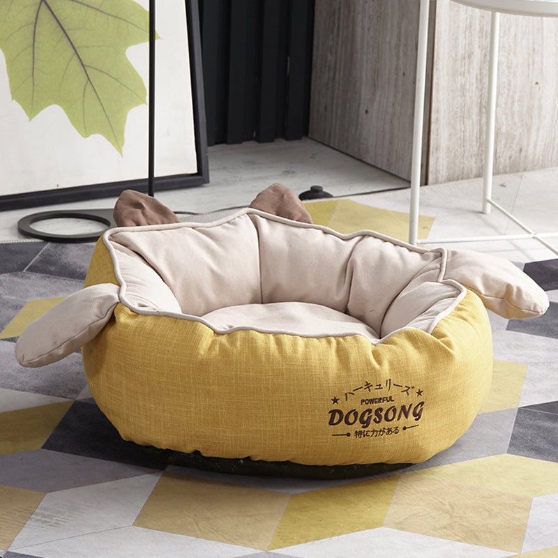 Cojin Cama Nido para Gato Perro Mascotas Extraíble y Lavable