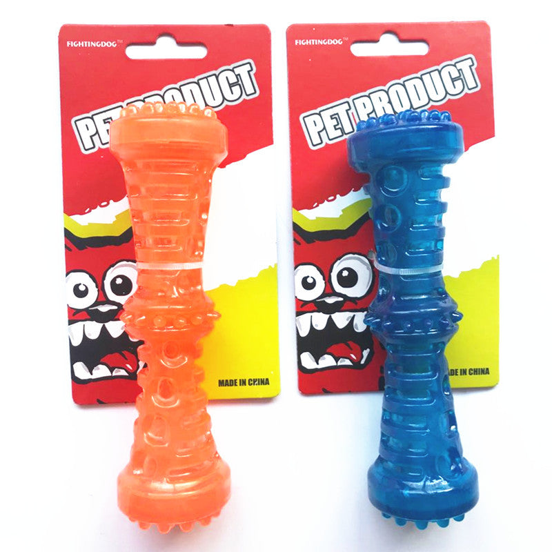 Juguete para Mascota Perro con Sonido, TPR Molar Stick