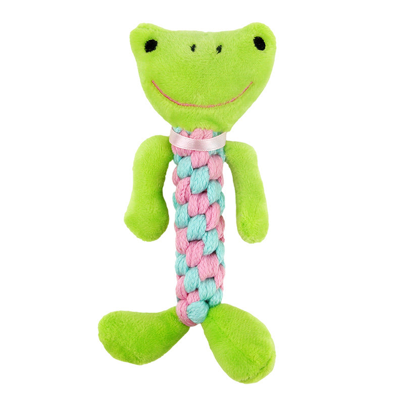 Juguete Peluche para Perro Mascota Animales Colorido Multicolor Entrenamiento Resistencia a Mordeduras