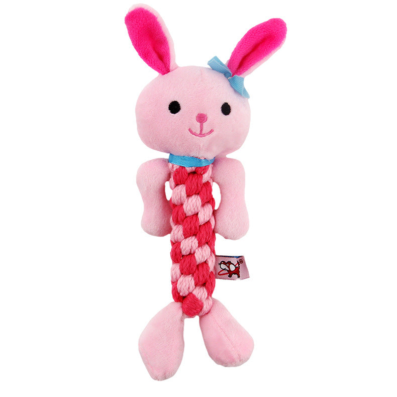 Juguete Peluche para Perro Mascota Animales Colorido Multicolor Entrenamiento Resistencia a Mordeduras