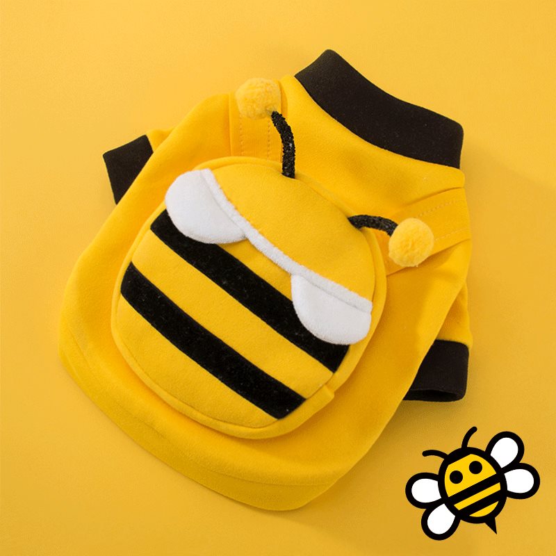 Ropa Estilo Dinosaurio Abeja Fantasia de Invierno para Perro Gato Mascota