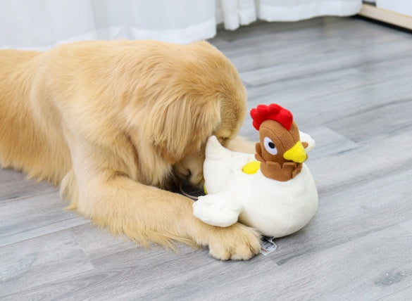 Juguete Gallina Peluche para Perros Olfateadores Rompecabezas
