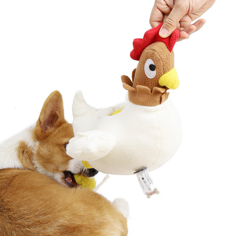 Juguete Gallina Peluche para Perros Olfateadores Rompecabezas