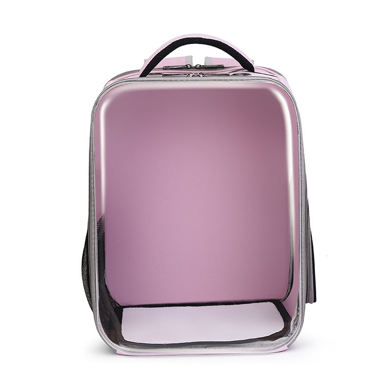 Bolsa Panorámica Transparente Gran Capacidad Transporte para Gato y Perro