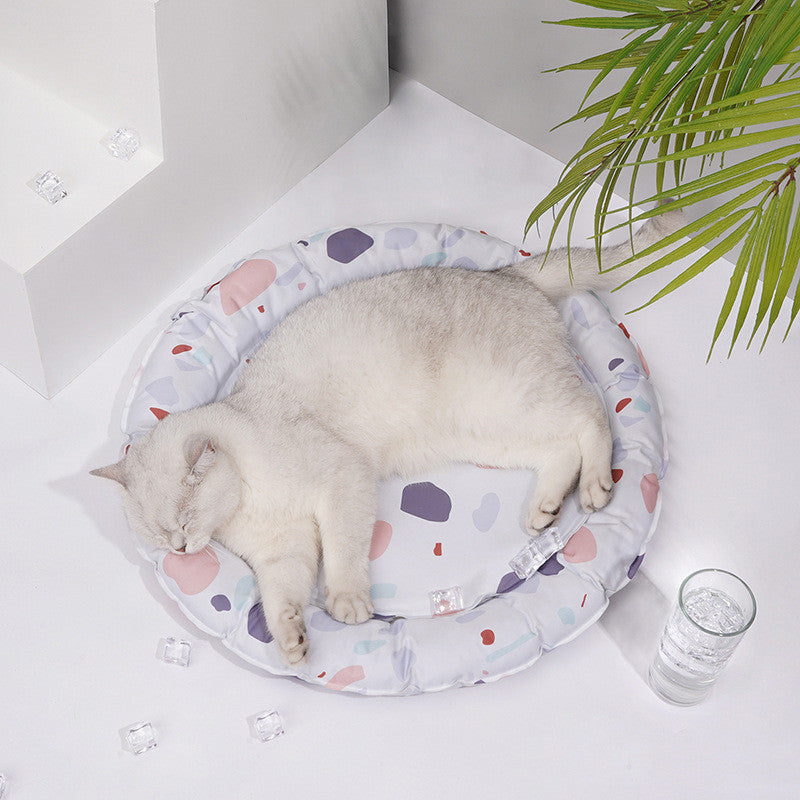 Tapete Refrescante para Perro Gato Mascota, Nido de Hielo, Almohadilla Refrescante.