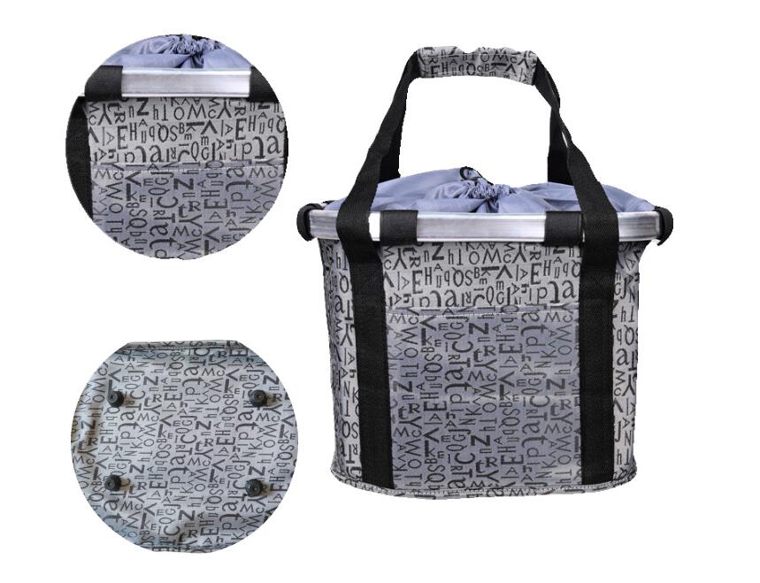 Cesta de Aleación de Aluminio para Transporte Mascota en Bicicleta