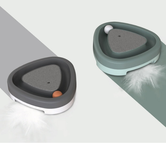 Juguete Eléctrico Inteligente Divertido Giratorio para Gato.