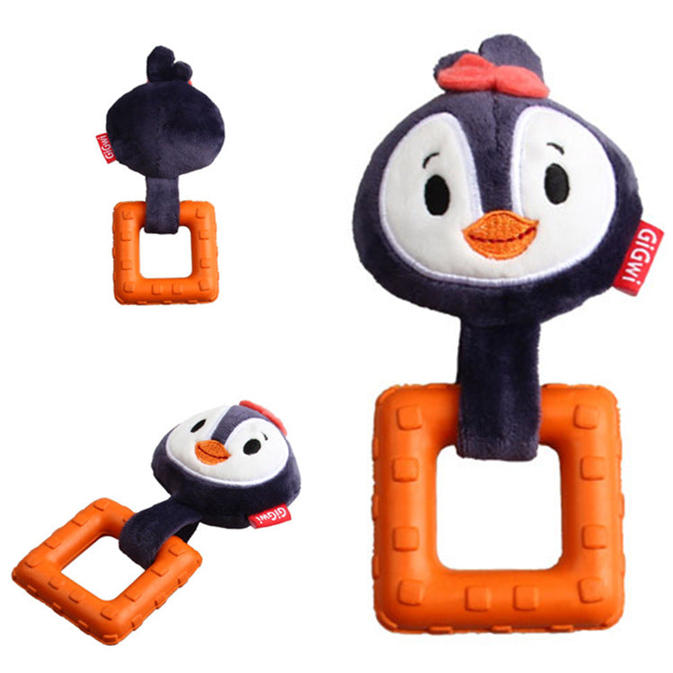 Juguete para Mascota con Sonido Teddy Law Fighting Teeth