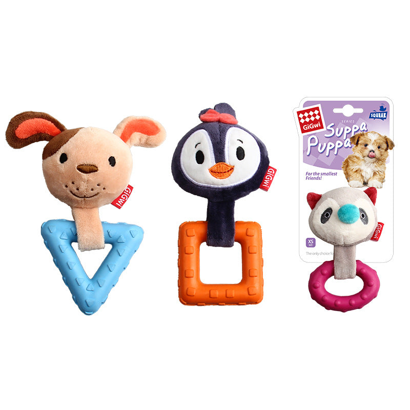 Juguete para Mascota con Sonido Teddy Law Fighting Teeth