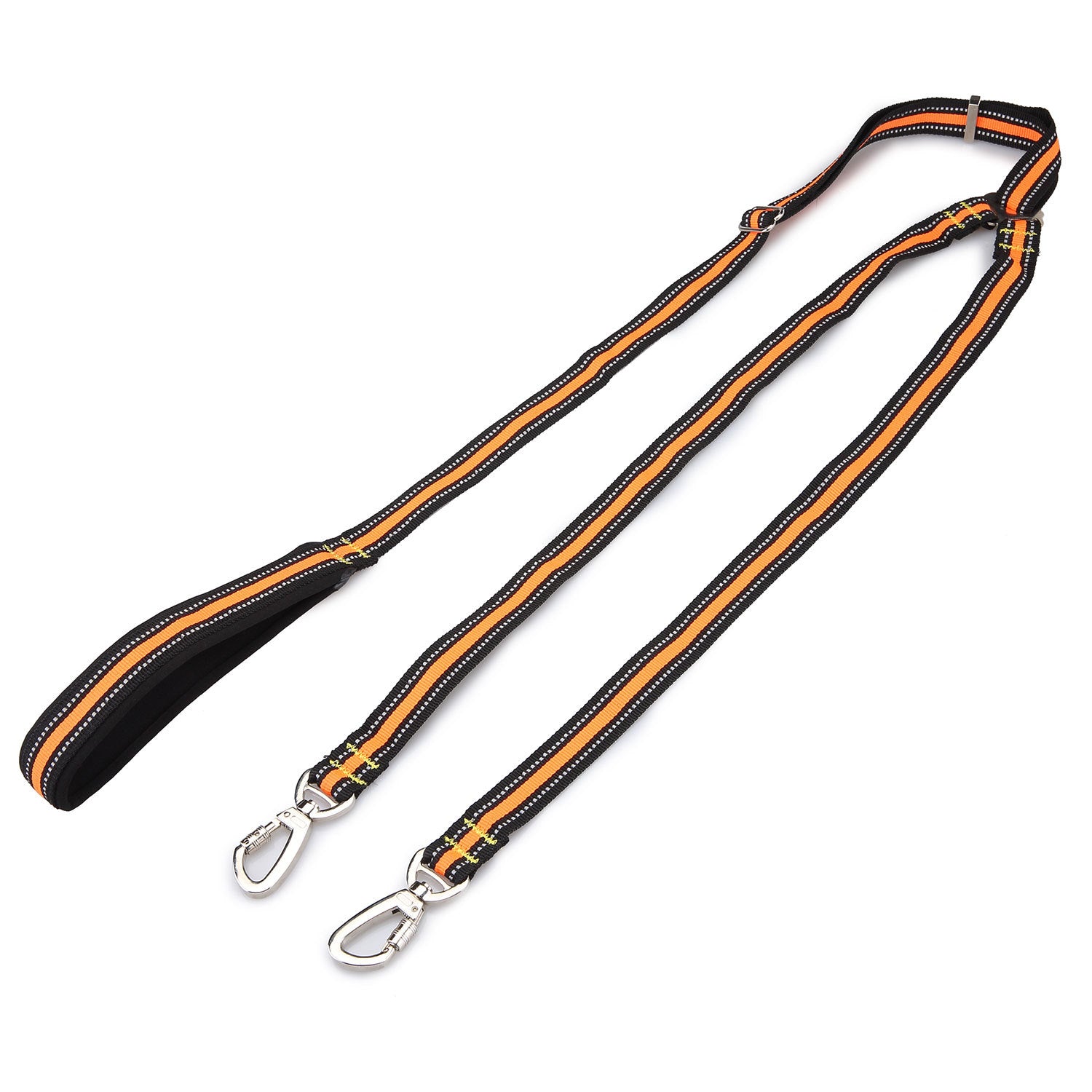 Correa Doble para Mascota Ajustable Reflectante