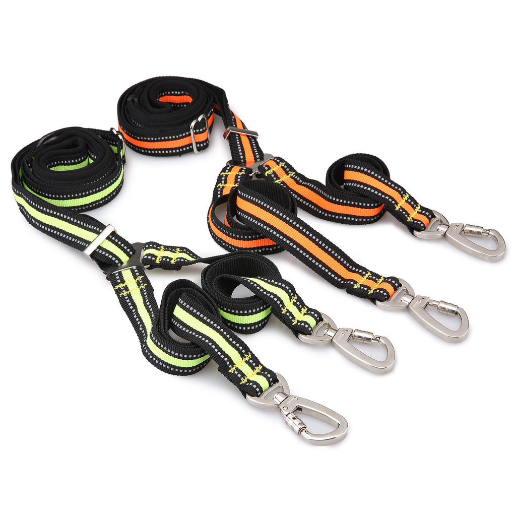 Correa Doble para Mascota Ajustable Reflectante
