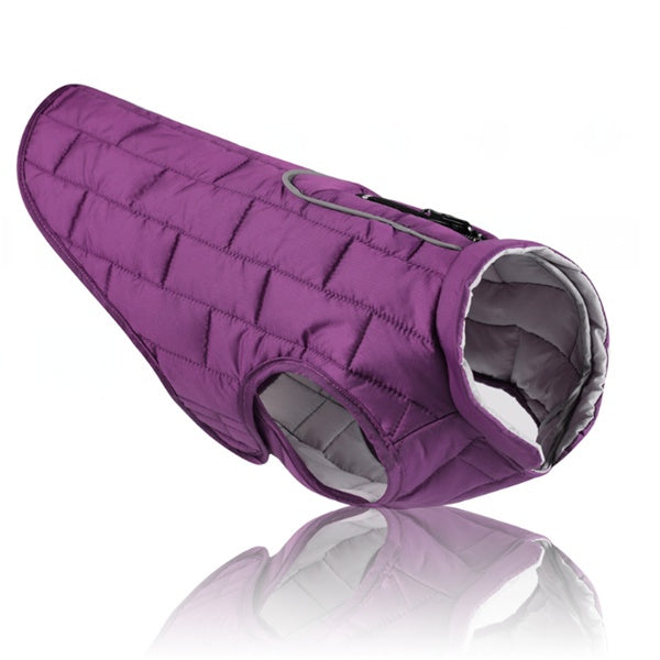 Chaqueta a Cuadros de Dos Colores para Perro