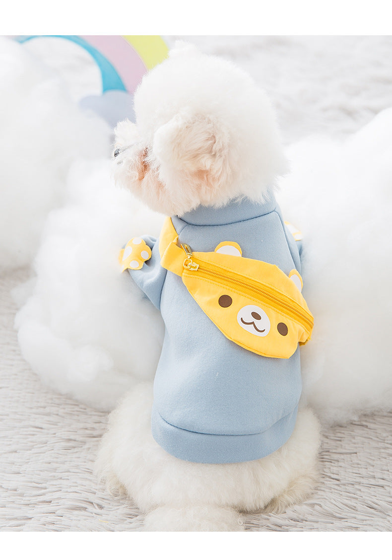 Sueter de Fantasia con Mochila Cruzada para Perro