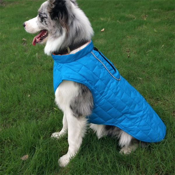 Chaqueta a Cuadros de Dos Colores para Perro