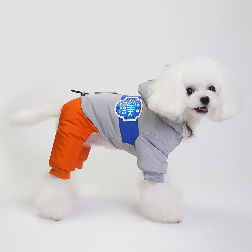Ropa Chaqueta Invierno para Mascotas Abrigo de Nieve para Perro