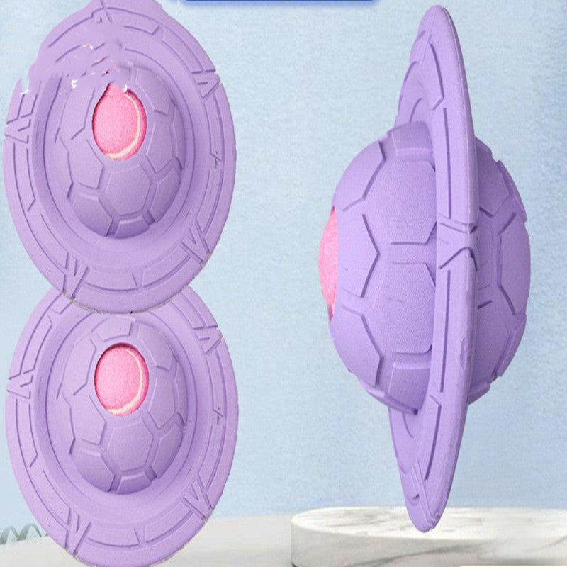 Juguete Frisbee para Perro de Caucho Natural Resistente al Desgarro