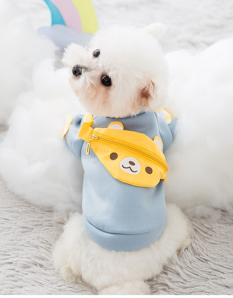 Sueter de Fantasia con Mochila Cruzada para Perro
