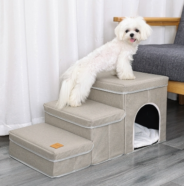 Escalera Multifuncional Cama para Perro Gato  Mascota