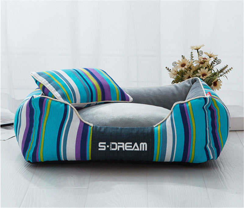 Cama para Mascota Cálida Invierno Extraíble y Lavable Perro Gato