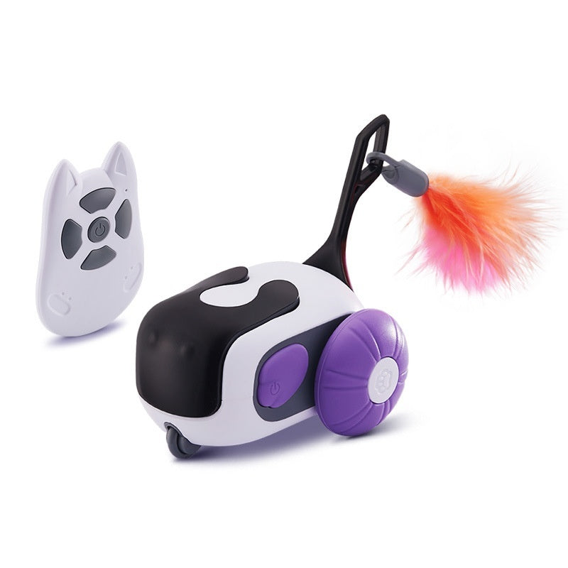 Juguete Coche Eléctrico para Gato con Control Remoto Diversion Asegurada
