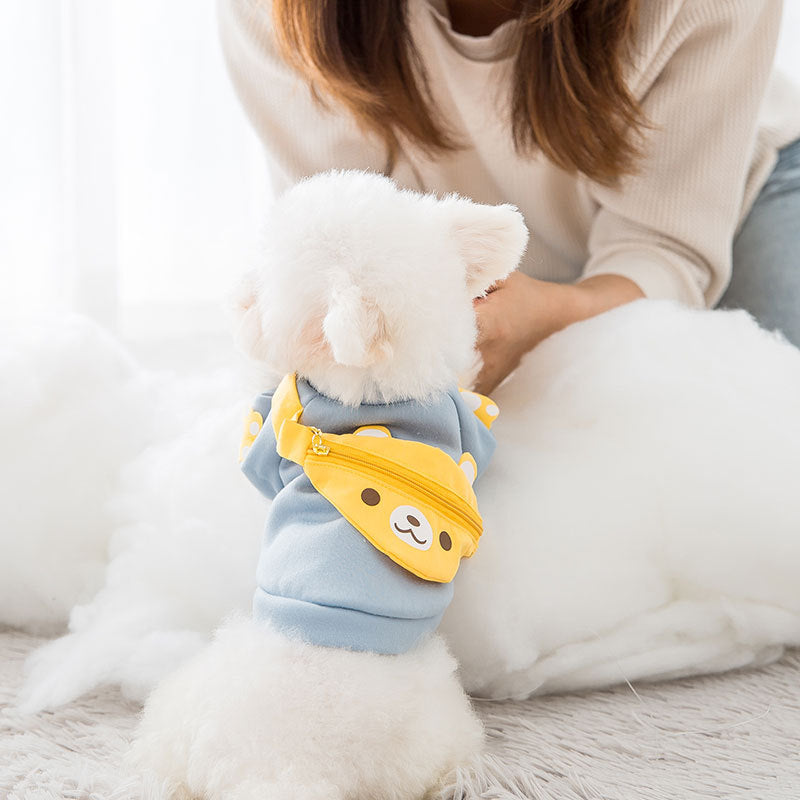 Sueter de Fantasia con Mochila Cruzada para Perro