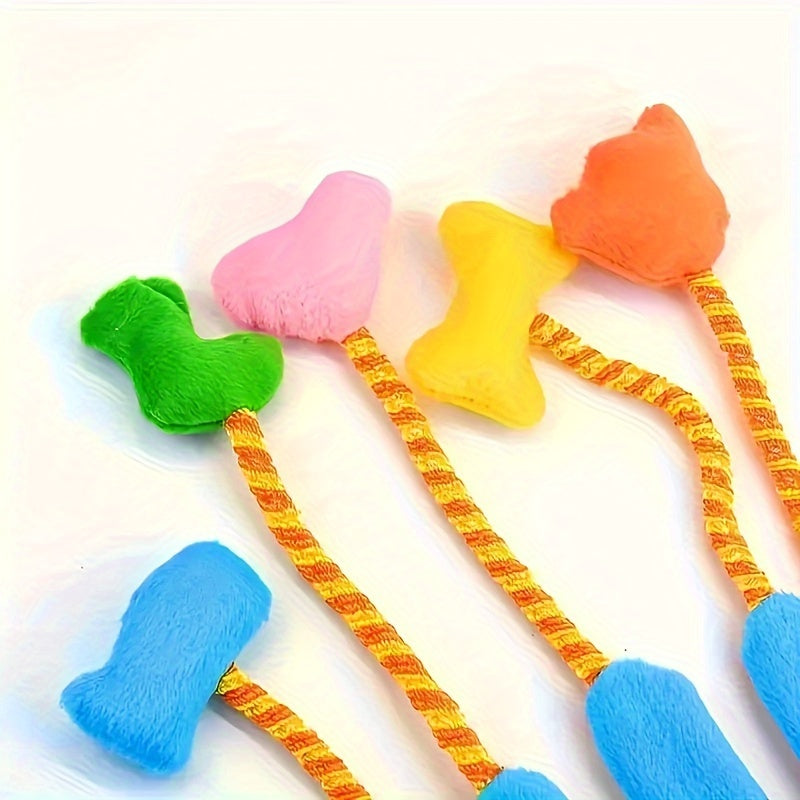 Guante Mágico de Peluche para Gato Mascotas con Cascabel Integrado