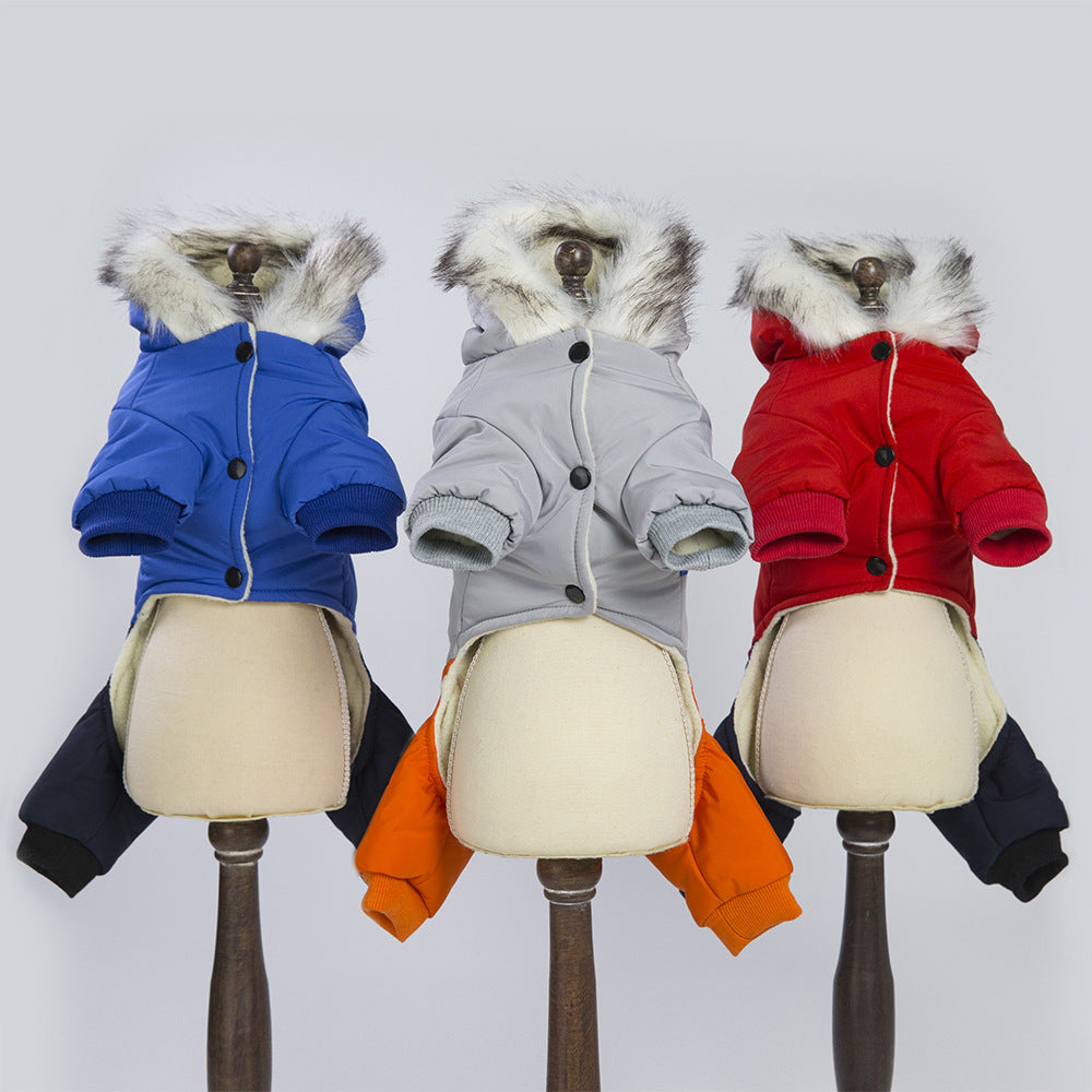 Ropa Chaqueta Invierno para Mascotas Abrigo de Nieve para Perro