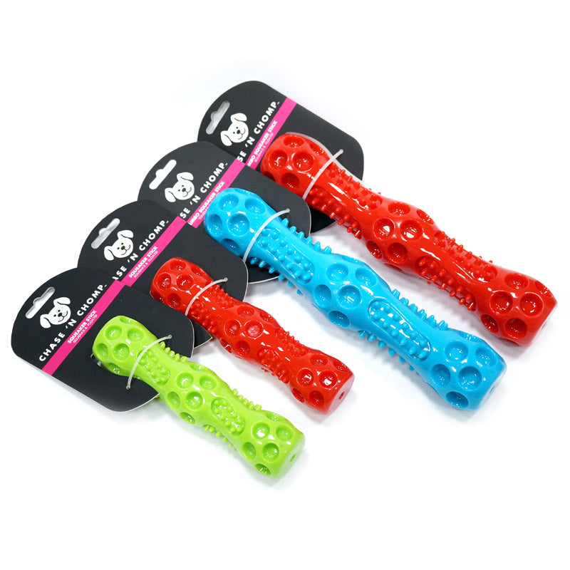 Palo Vocal Suave Duro y Elastico para Perro ideal para Lanzamiento