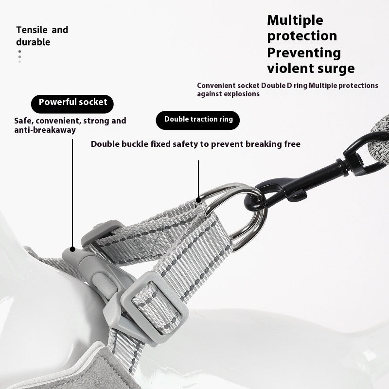 Arnés para Perro Mascota Resistente Reflectante