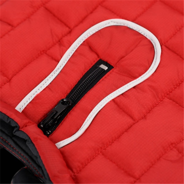 Chaqueta a Cuadros de Dos Colores para Perro