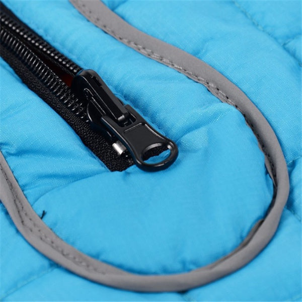 Chaqueta a Cuadros de Dos Colores para Perro