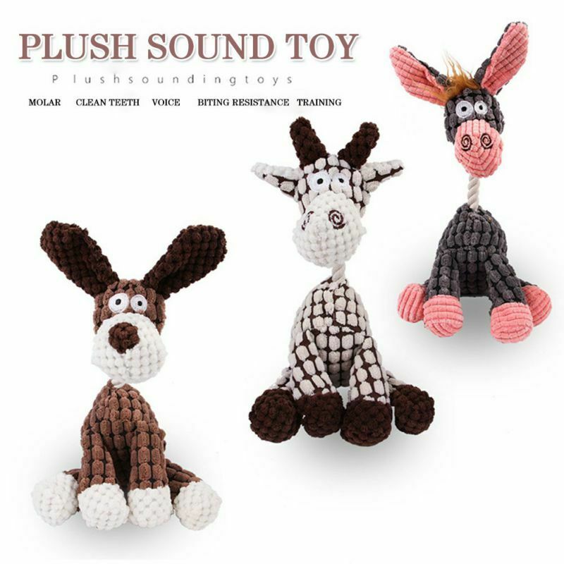 Juguete Animales Peluche para Perro Divertido para Masticar por su Sonido