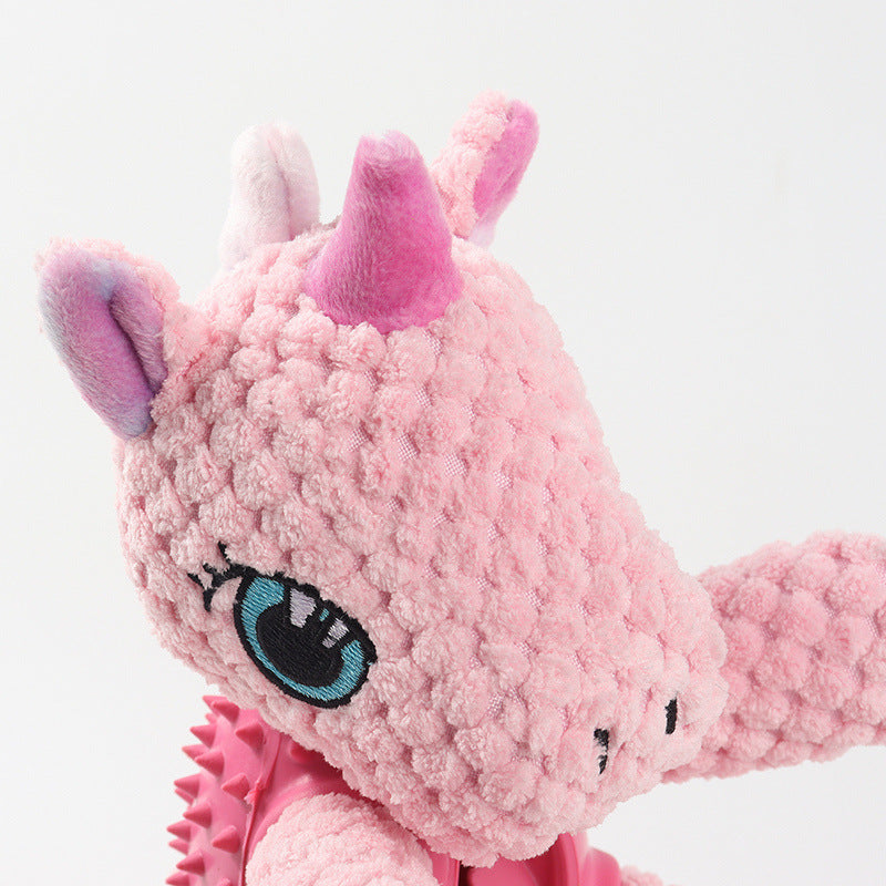 Juguete Peluche Mascota Unicornio Perezoso Perro