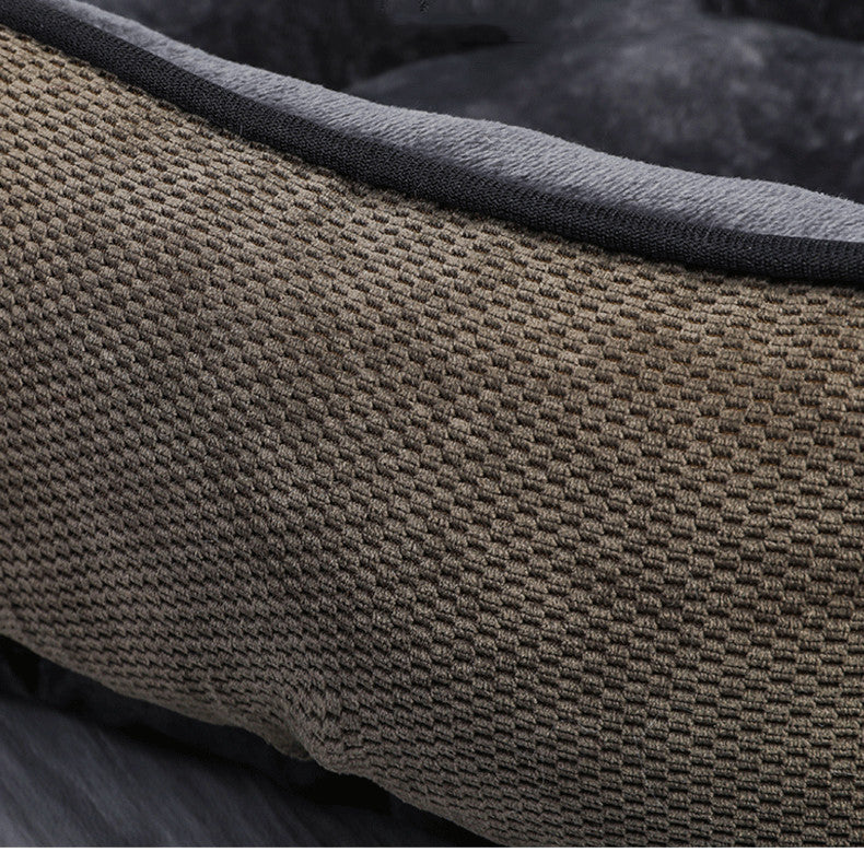 Cama Calida y Confortable con Terciopelo para Perro Gato Mascota