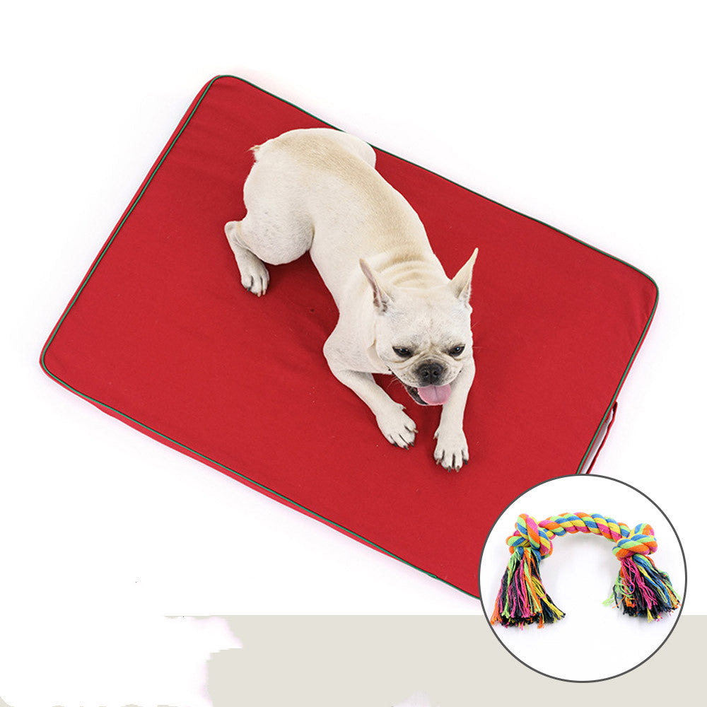 Colchoneta Alfombrilla para Perro Grande Resistente a Mordeduras e Impermeable.