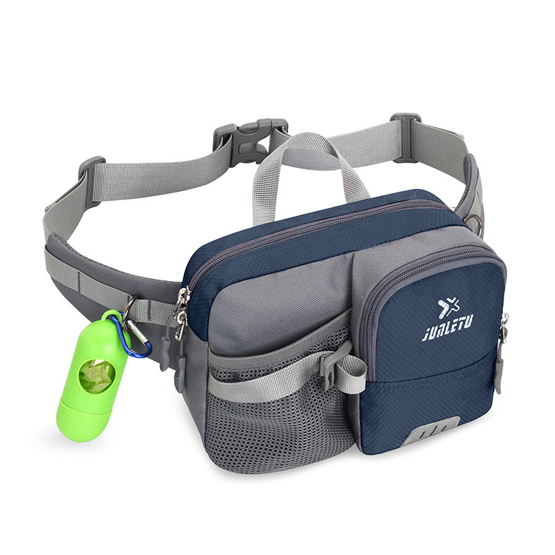 Cinturón con Bolsa y Correa Antitirones para Perro Mascota