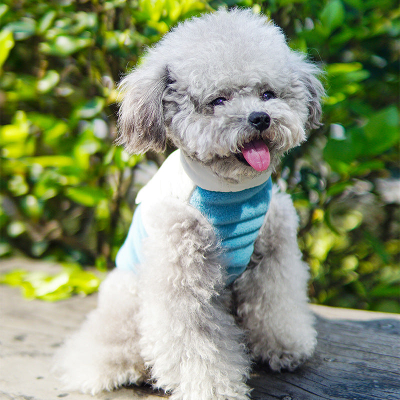 Chaleco Cálido con Cremallera para Perro Mascota, Ropa de Otoño  Invierno