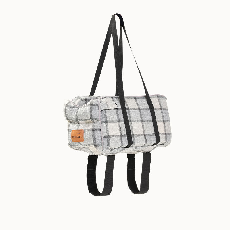 Asiento Caja Nido para Mascota Perro Pequeño Gato para Coche