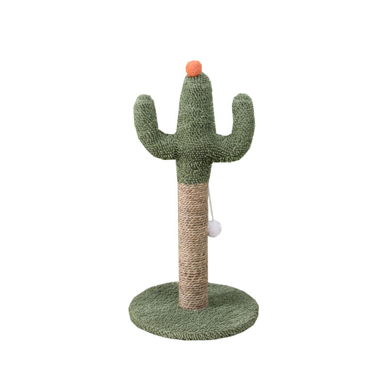 Juguete Rascador Estructura de Escalada para Gatos Cactus de Sisal