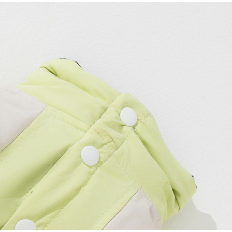 Chaqueta Elegante y LLamativa de Algodón con Bolsillo para Perro Mascota